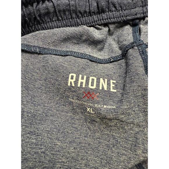 Rhone Shorts Mens XL Blue Mako Unlined Performance Stretch Active Wear Gym - Picture 3 of 6